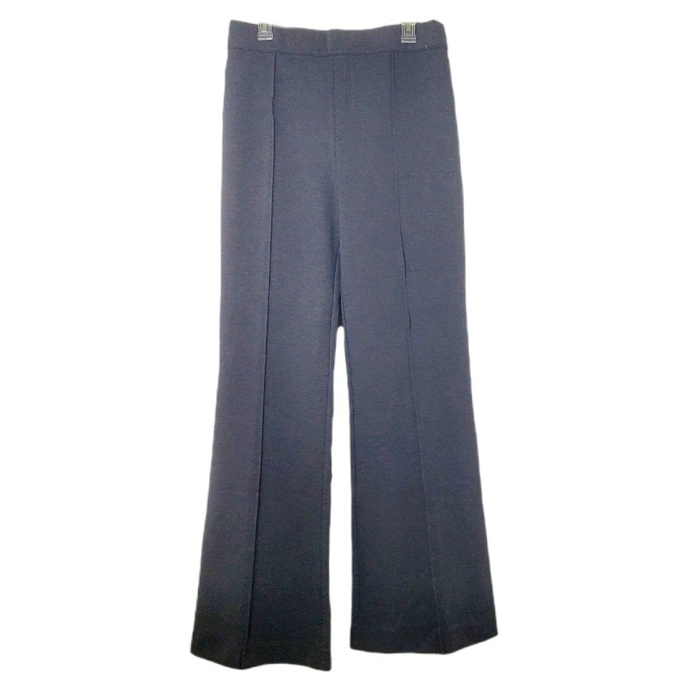 Spanx Perfect Fit Flare Leg Charcoal Gray Trouser Pant High Rise Pull On 20252R